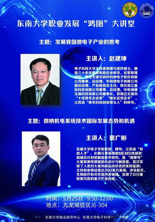 鸿图大讲堂·电子学院职业发展分享会 集成电路设计的未来之路